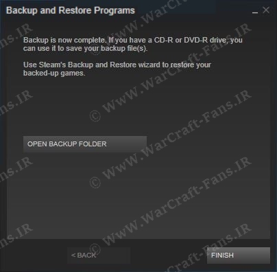 آموزش گرفتن Backup از بازی دوتا 2